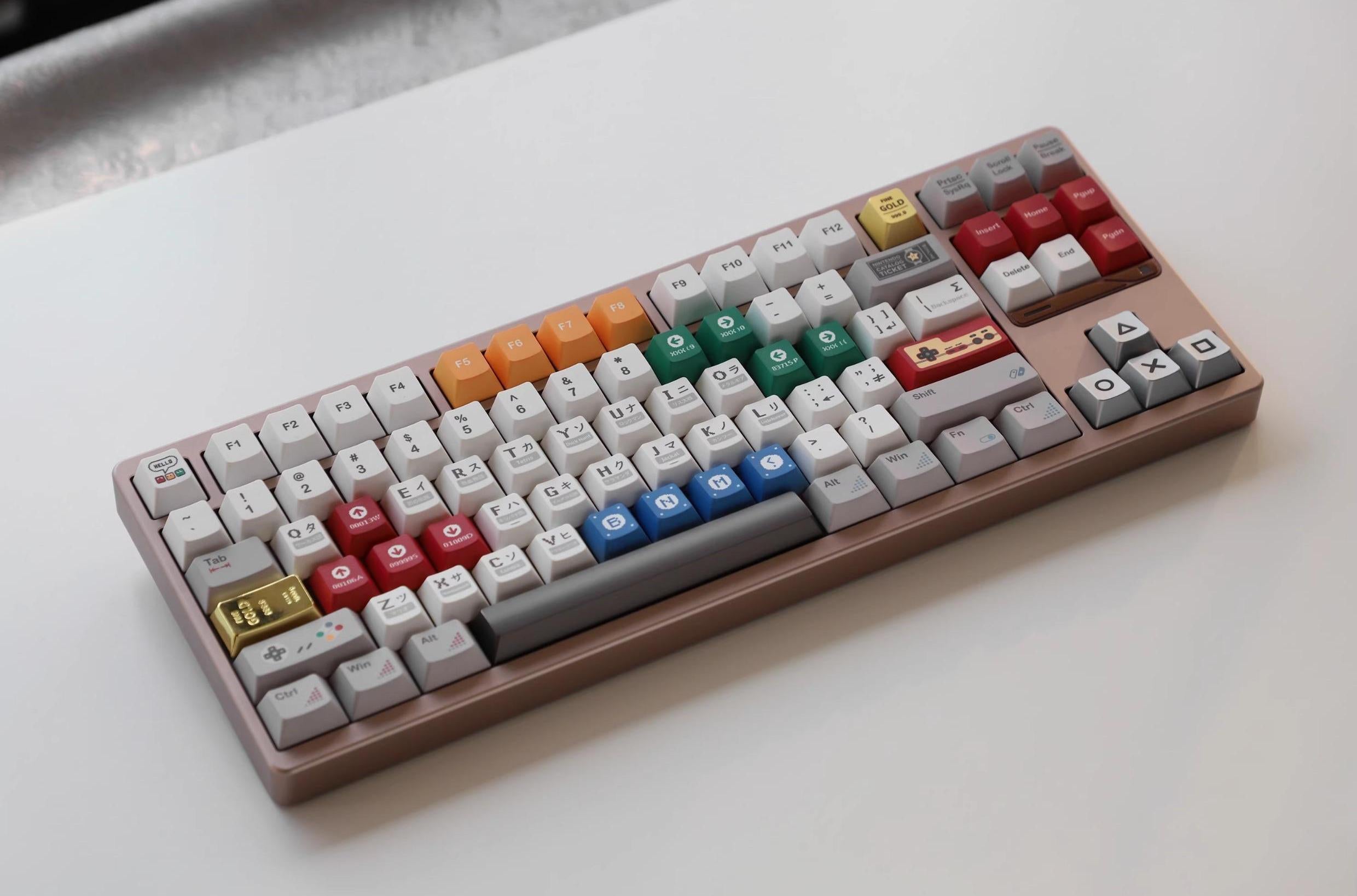 Metal Spacebar Coating Process, 6.25U Universal Metal Keycap, Personalized Spacebar Keycap