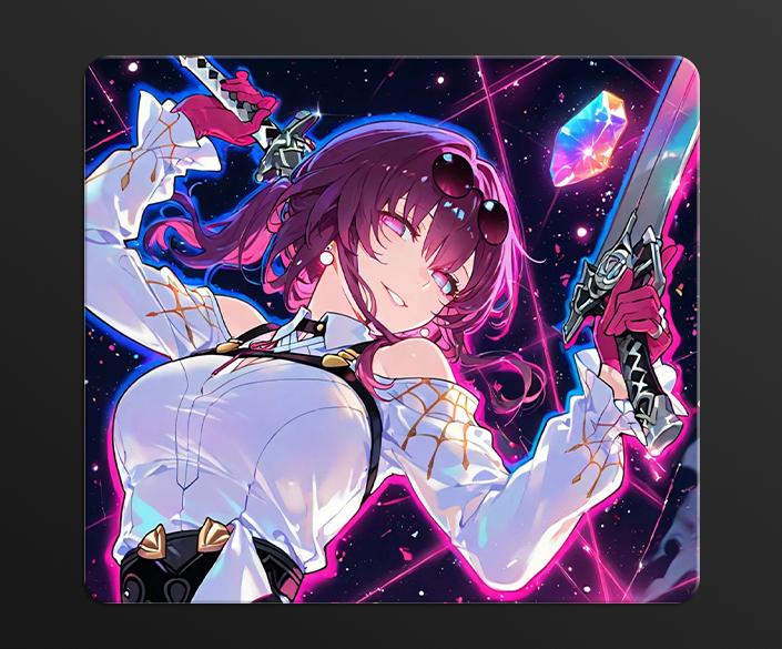 Polyurethane neutral special fabric customized mouse pad(+3)