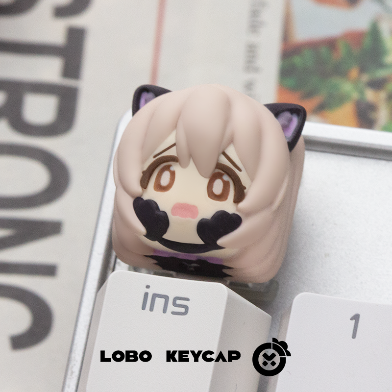 Oyama MAHIRO, Multi colored resin molding, personalized keycaps, artisankeycaps
