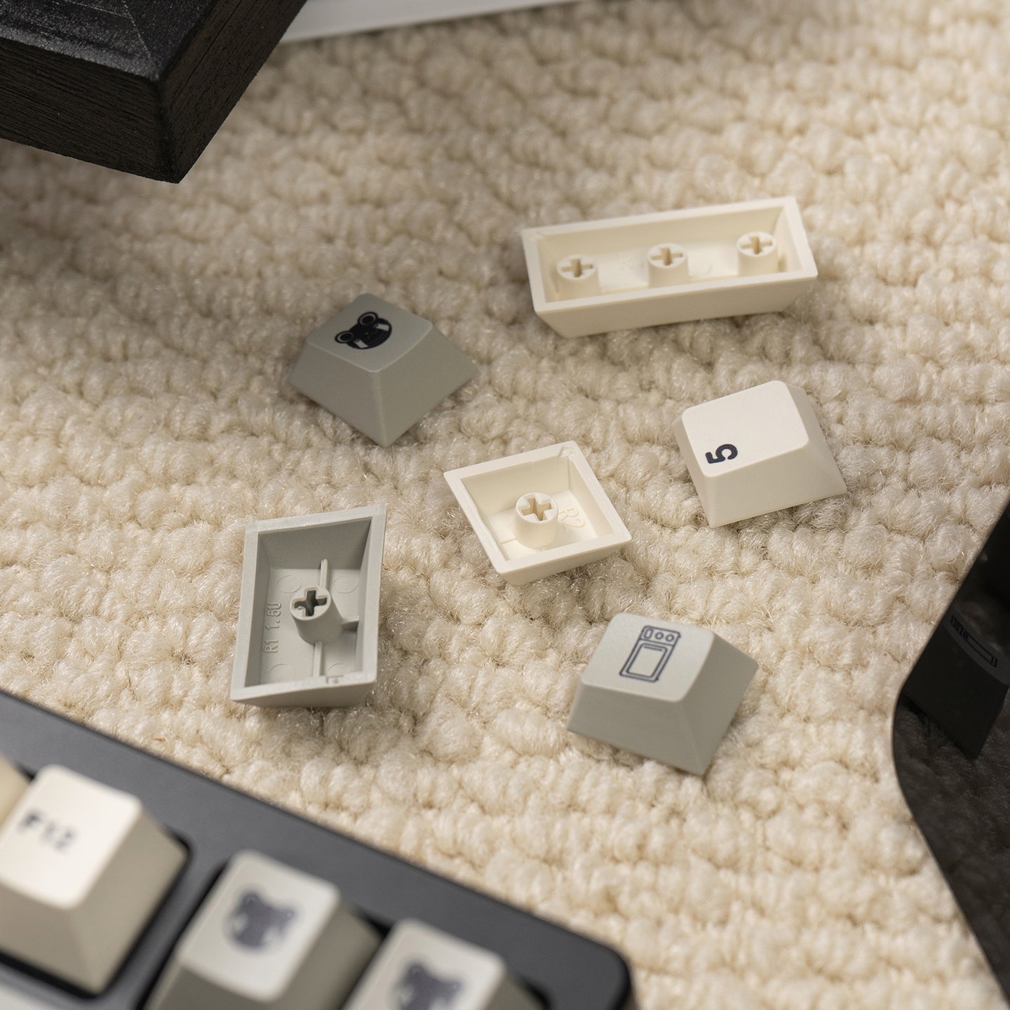 Retro Steins; Gate mechanical keyboard keycaps PBT thermal sublimation customized factory height