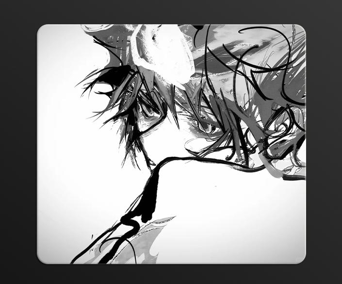 Polyurethane neutral special fabric customized mouse pad(+3)