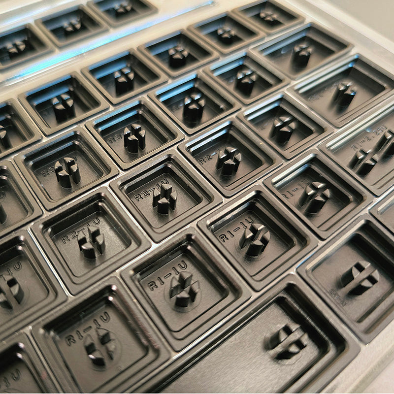 White on Black+special characters, aluminum alloy CNC, enamel coloring, all metal personalized keycaps, metal keycap set