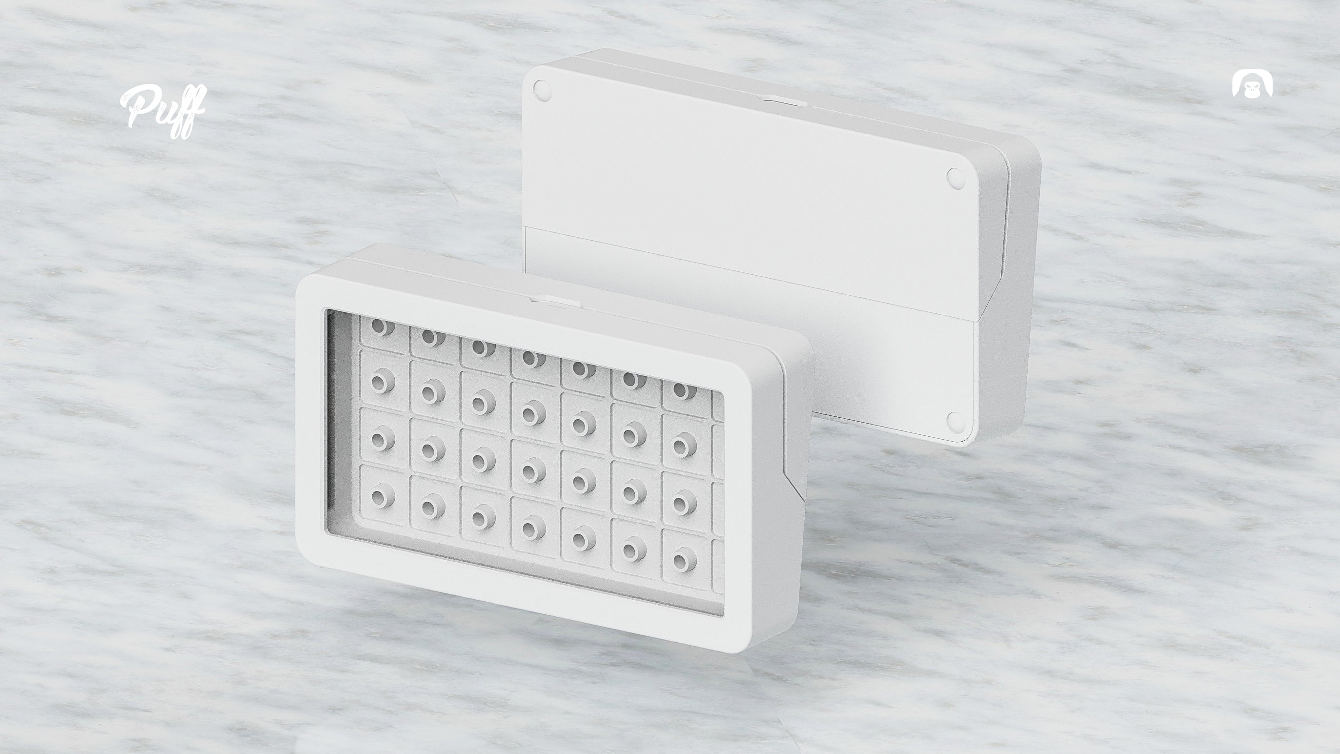 Puff32 keycap box(3D printing)