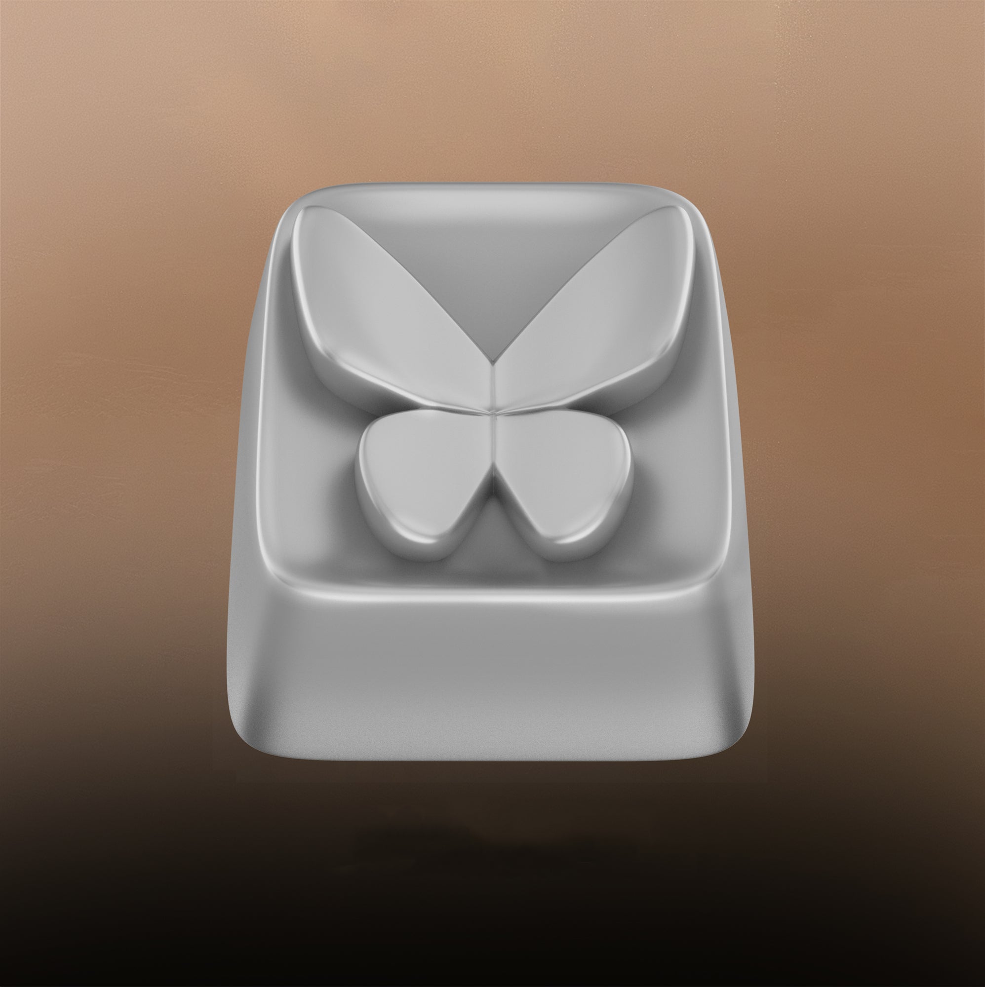 Butterfly shaped keycaps,liquid metal personalized keycaps, mechanical keyboard keys, artistic decorative keycaps