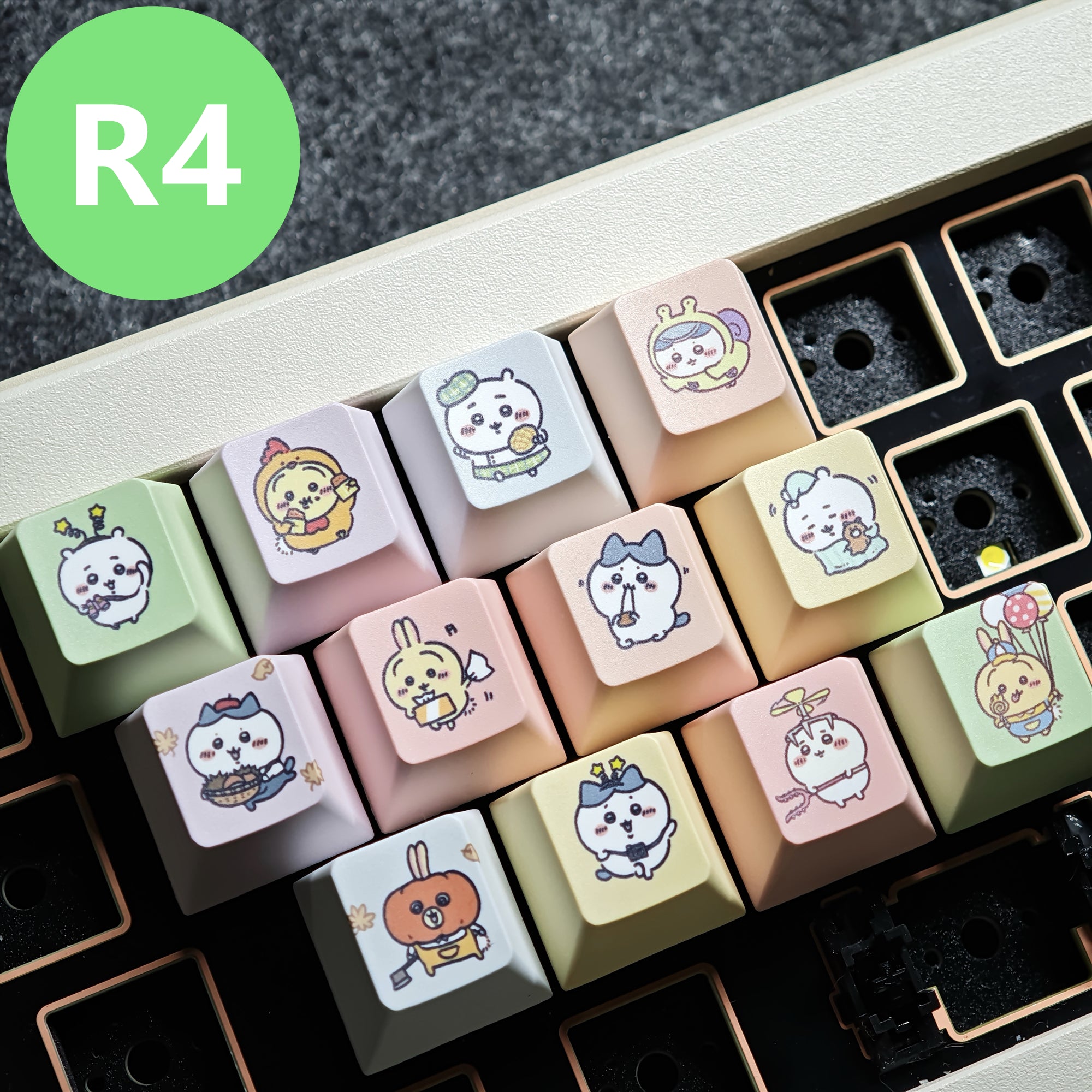 Thermally sublimated personalized keycaps, PBT material resin personalized mechanical keyboard artistic creative keycaps