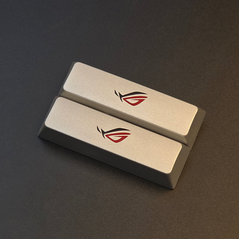 Aluminum alloy keycaps, personalized keycaps, space bar 3.125U space keycaps, metal CNC artistic keycaps, split keyboard, special specifications keycaps