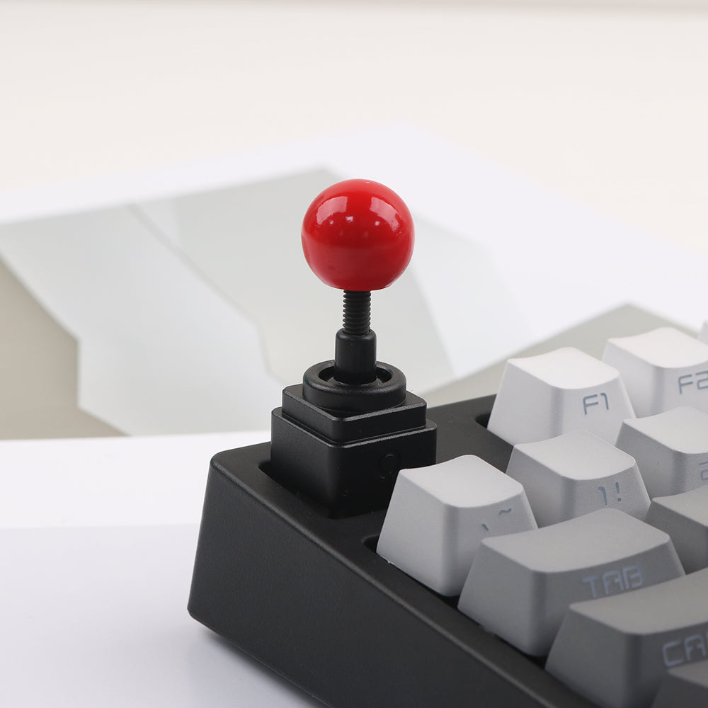 Good luck joystick metal personality DIY classic retro game gift keycaps customized mechanical keyboard