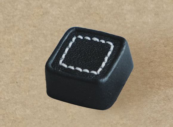 Genuine leather keycaps, personalized handmade retro style mechanical keyboard keycaps, three-dimensional keycaps, creative handmade keycaps