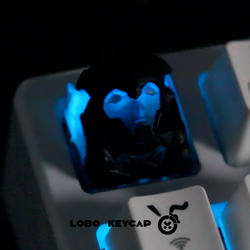 Solo Leveling, Transparent keycaps Shadow Legion personalized resin mechanical keyboard dimension keycaps ESC