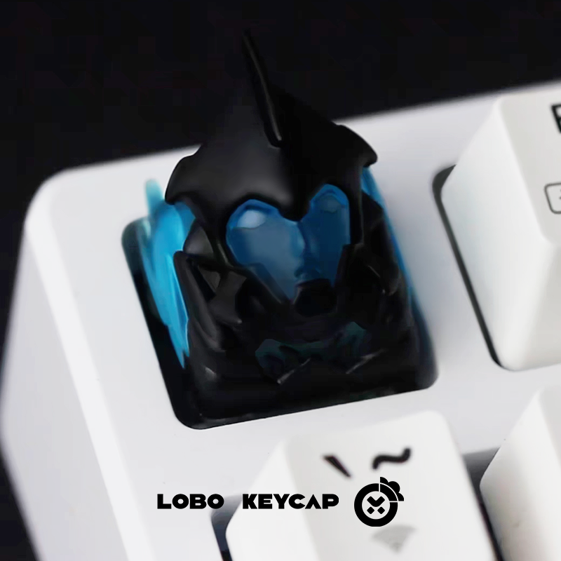 Solo Leveling, Transparent keycaps Shadow Legion personalized resin mechanical keyboard dimension keycaps ESC