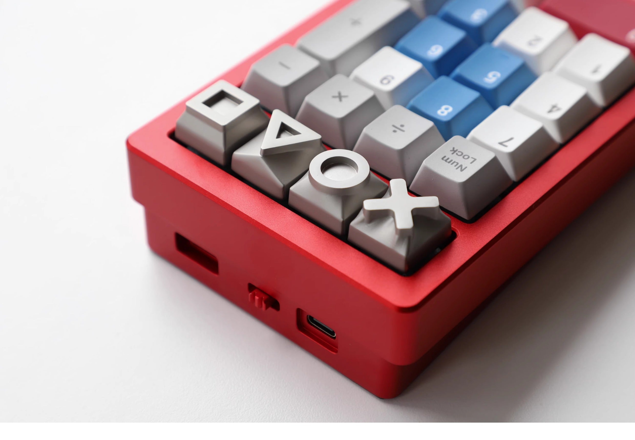 Metal keycaps, game console themed keycaps, mechanical keyboards, personalized keycaps, all metal game console keycaps, decorative keycaps