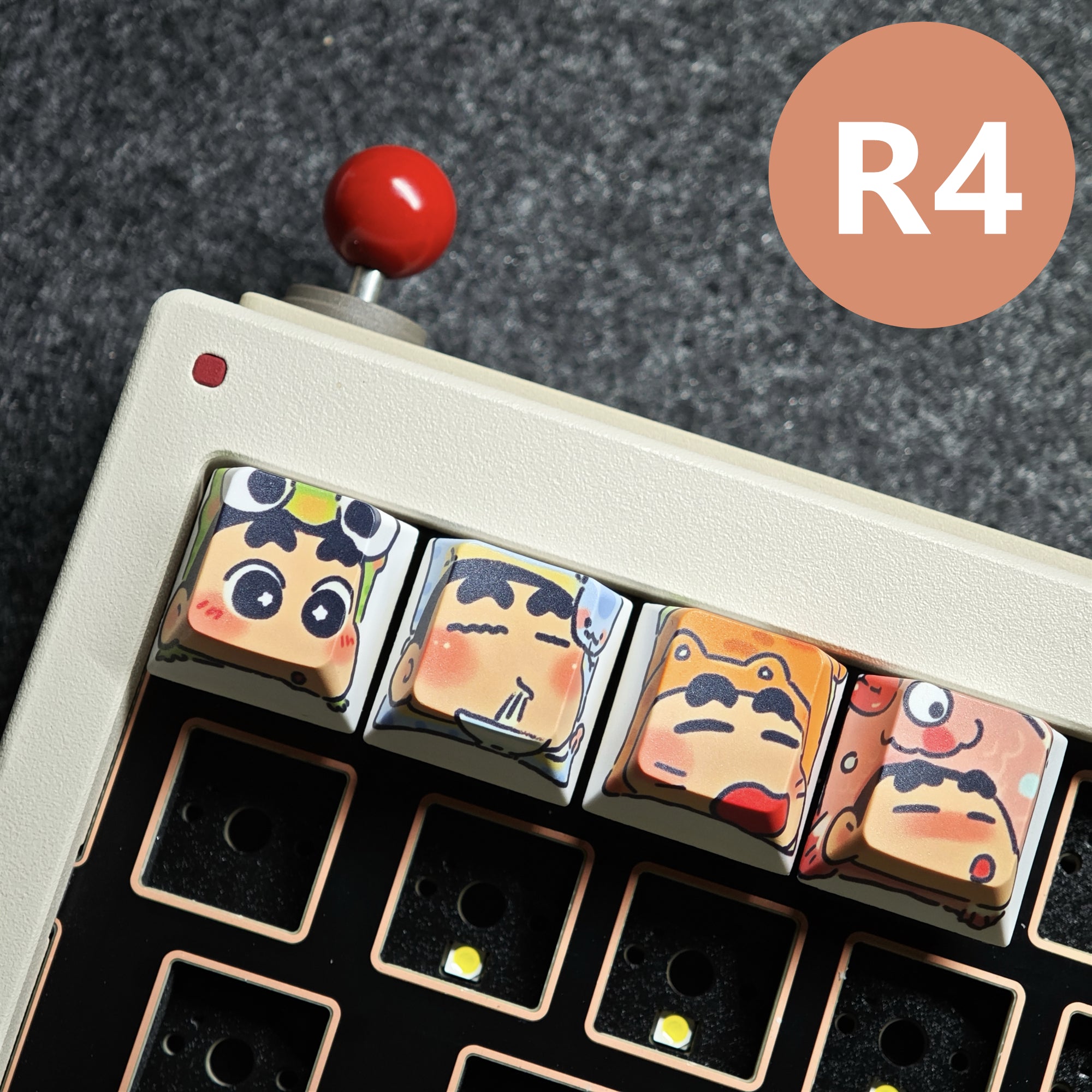 Thermally sublimated personalized keycaps, PBT material resin personalized mechanical keyboard artistic creative keycaps