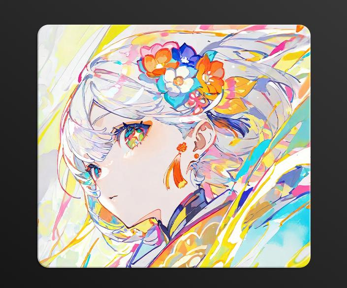 Polyurethane neutral special fabric customized mouse pad(+3)