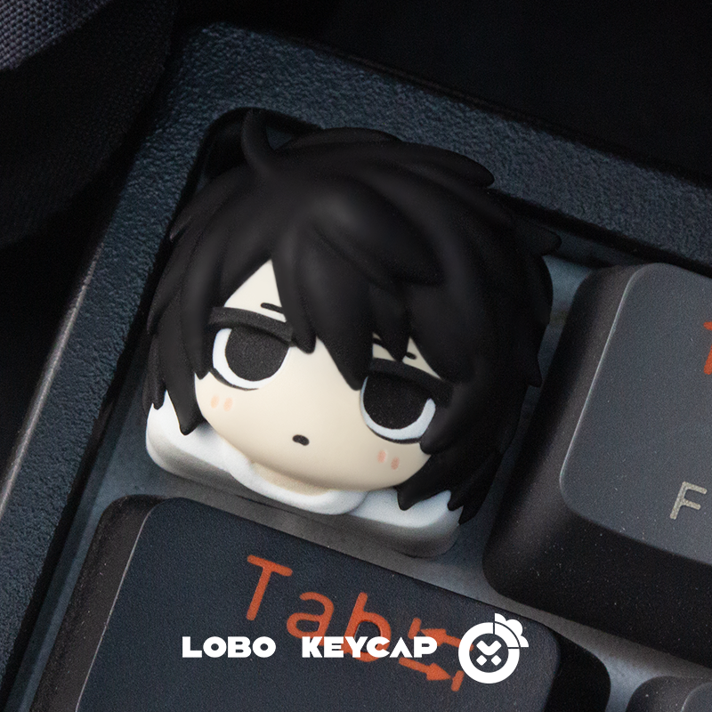DEATHNOTE~Night God Moon L Personalized Theme Resin Keycaps Mechanical Keyboard Decoration Anime Keycaps