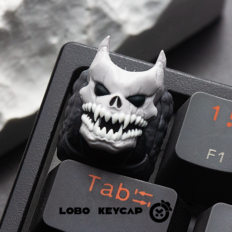Kaiju No. 8, Personalized resin art keycaps, mechanical Kaiju No. 8, Personalized resin art keycaps, mechanical