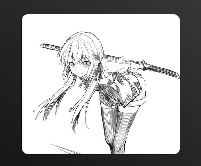 Polyurethane neutral special fabric customized mouse pad(+4)