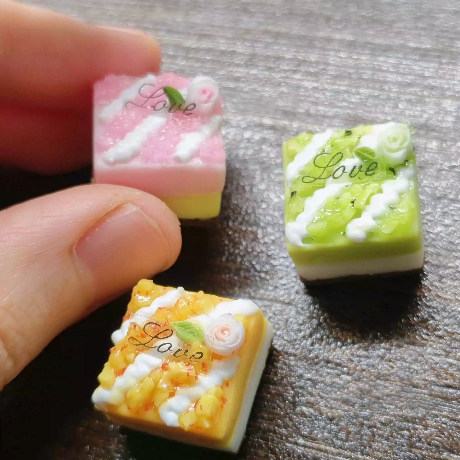Food Collection, Handmade Resin Clay, Stone Plastic Clay, Personalized Keycaps, Artisankeycaps, Mechanical Keyboard Decorative Keycaps.