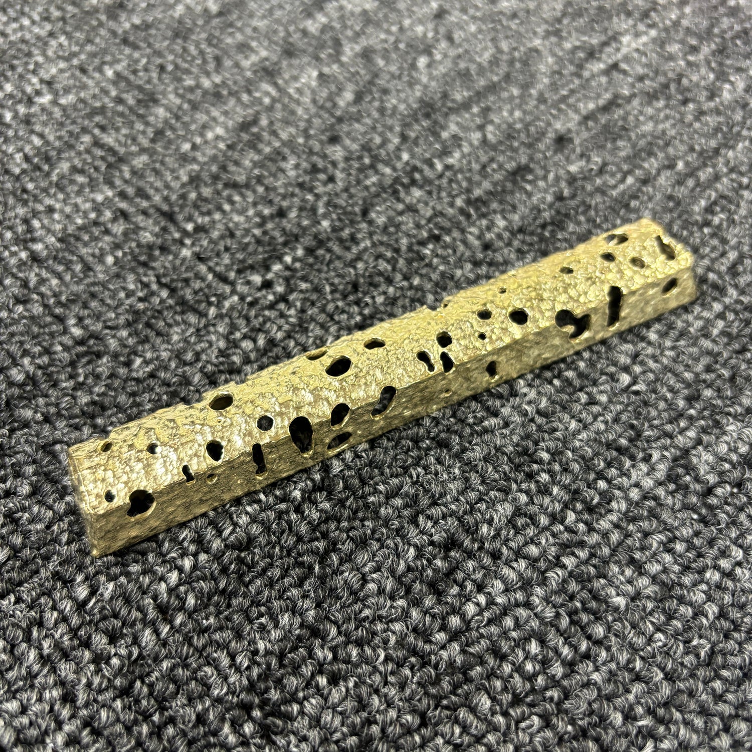 Pure copper and white copper, brass personalized hollow transparent keycaps, metal decorative keycaps