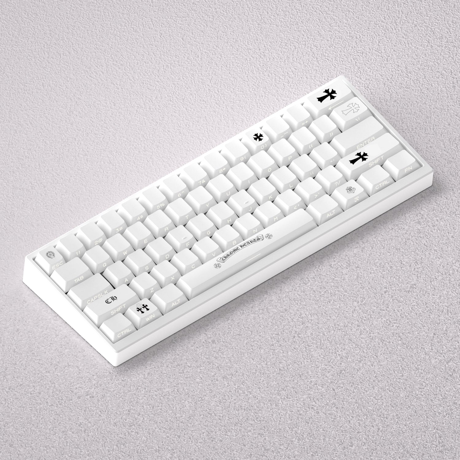 Chrome Hearts Theme, Anime Game Creative Personalized Keycap Set PBT Material Original Factory Height Sublimation Printing