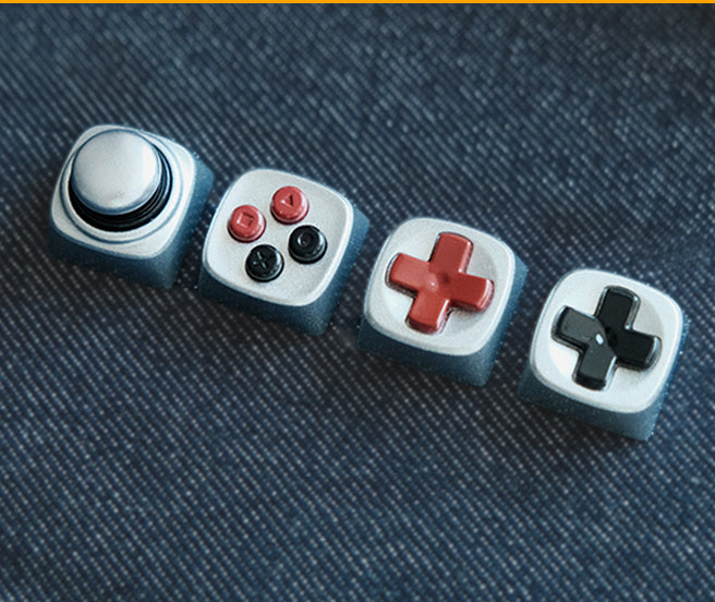 Game controller 1U personalized keycap original keycap mechanical keyboard keycap resin cute keycap