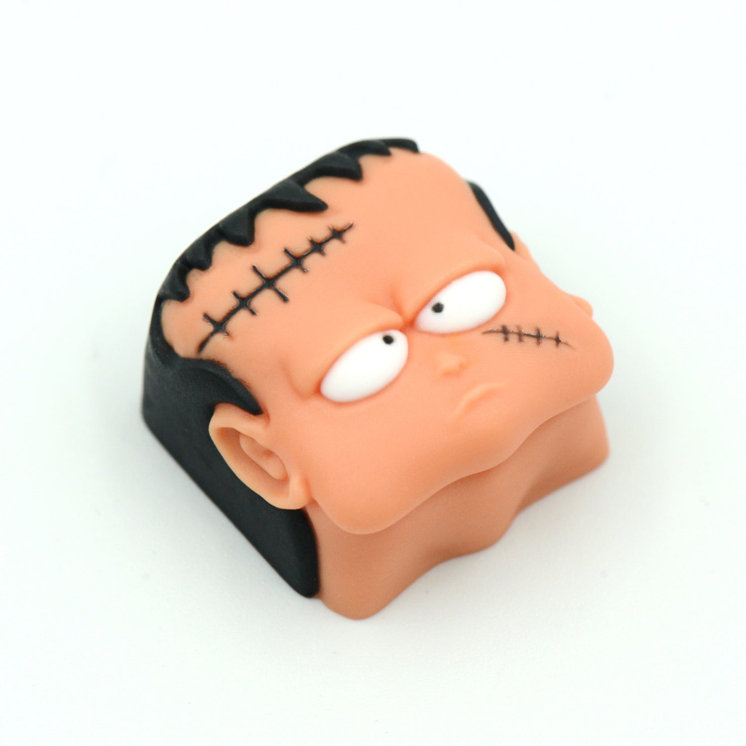 Dragon Ball, Artificial human No. 8, resin molded personalized keycaps, mechanical keyboard decorative keycaps, cartoon character keycaps.