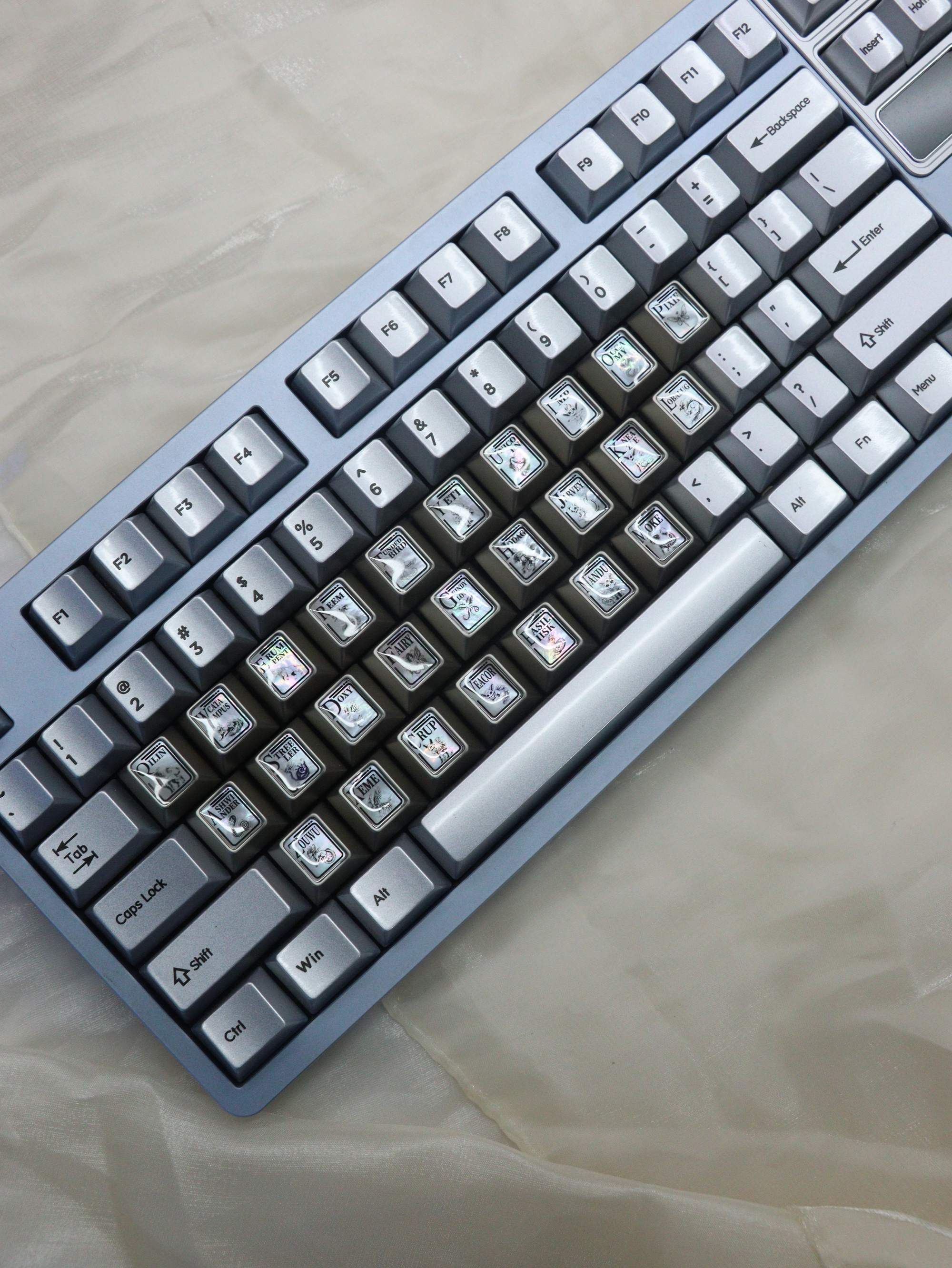 Fantastic Beasts and Where to Find Them, 26 letter area keycap original factory height metal keycap set