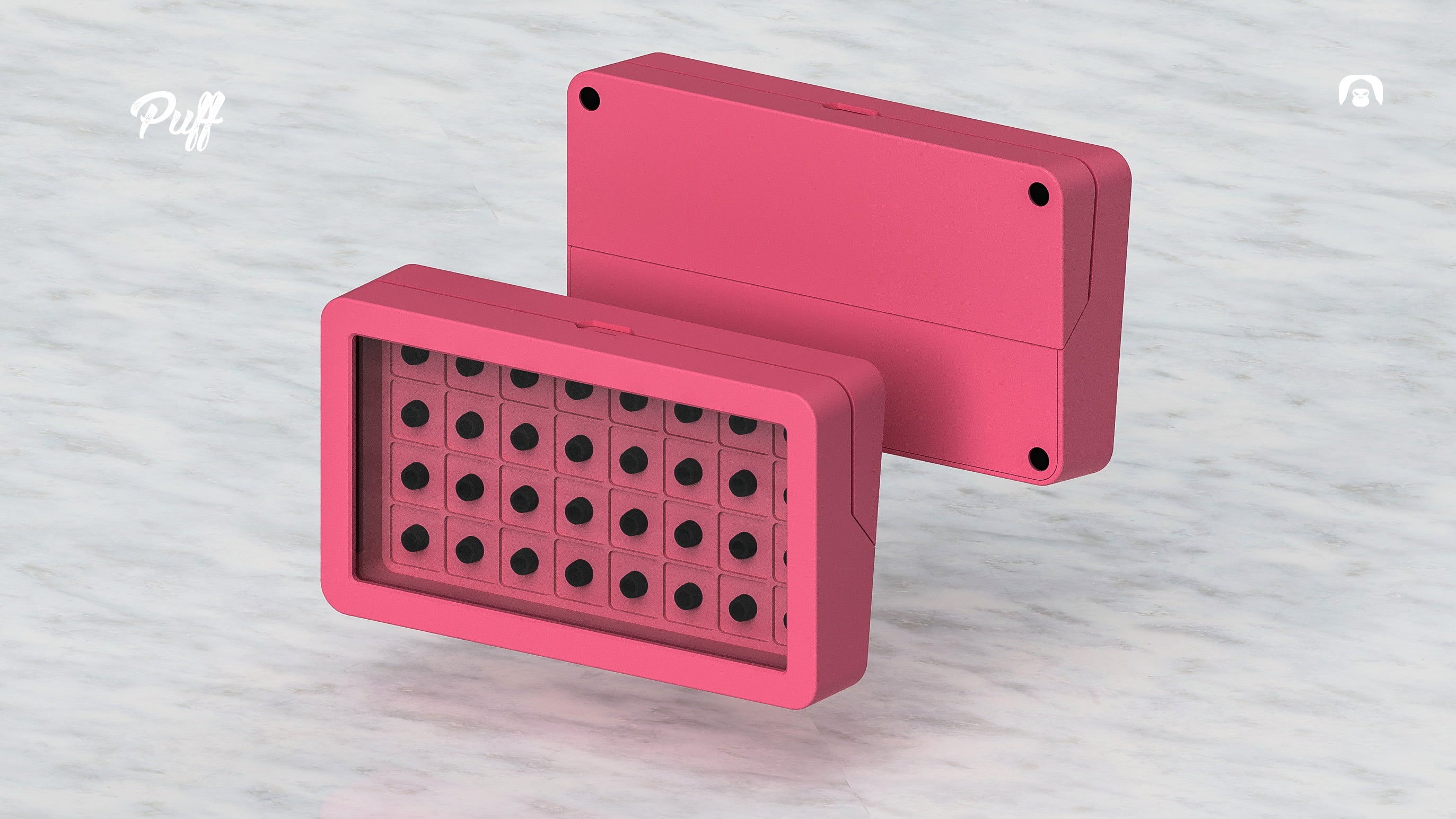 Puff32 keycap box(3D printing)
