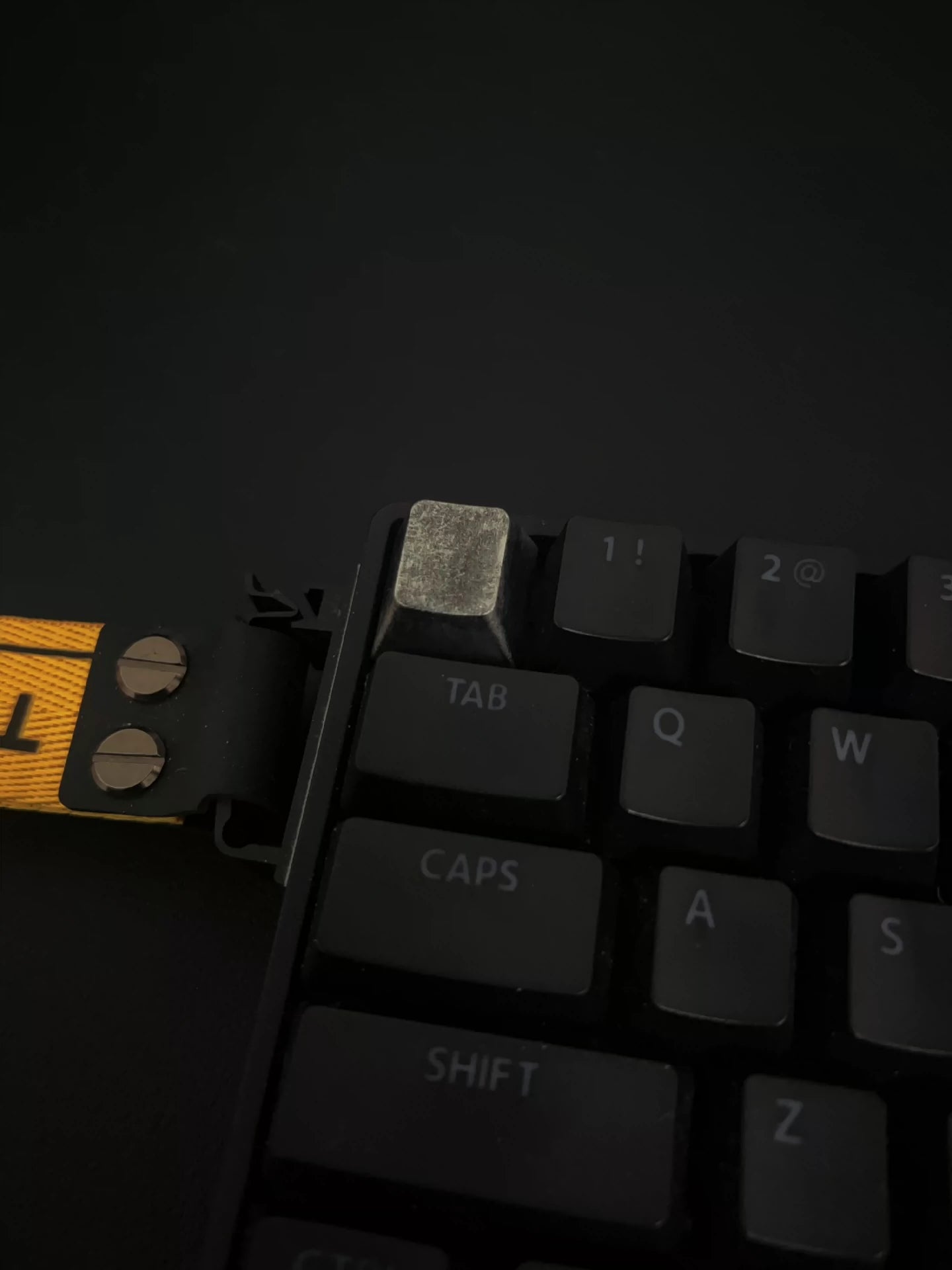 Chinese Lacquer, antique silver keycaps, personalized keycaps, resin coated keycaps, mechanical keyboard decorative keycaps