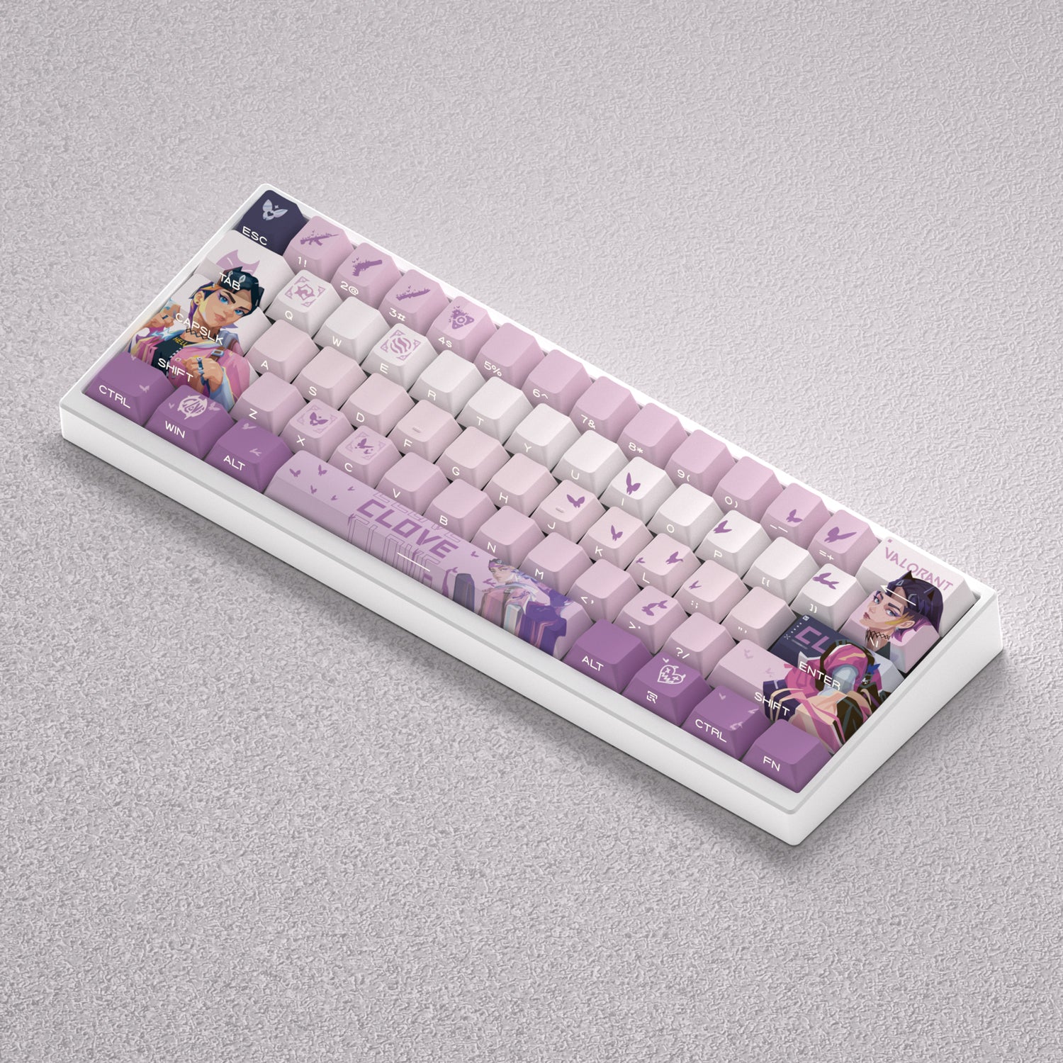 VALORANT Theme Keycap Series, Anime Game Creative Personalized Keycap Set PBT Material Original Factory Height Sublimation