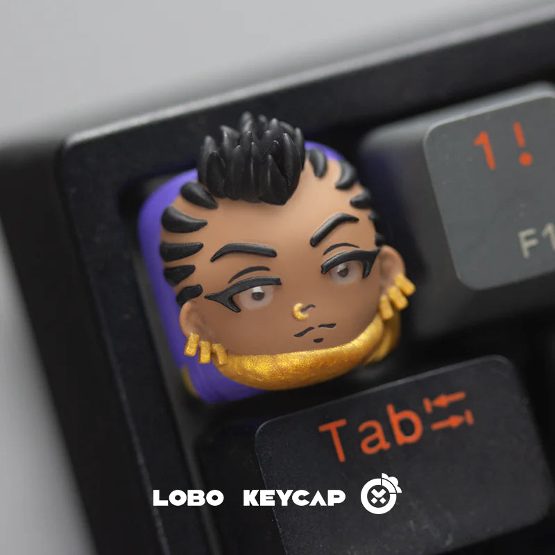 Fearless Contract Series, Personalized Resin Keycaps, Mechanical Keyboard Decorative Keycaps