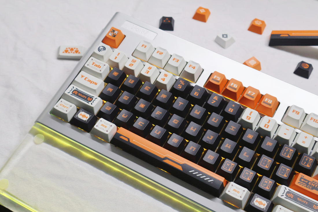 Wandering Plan keycaps PBT material factory high heat sublimation customized keyboard keycaps technology sense keycaps personalized set