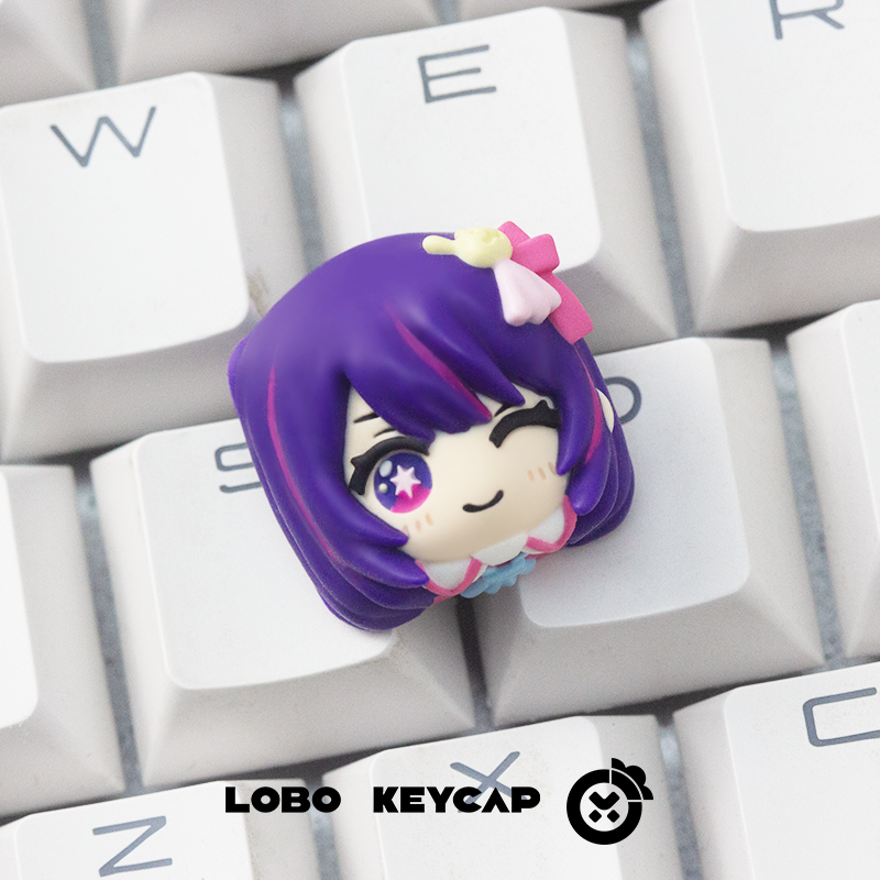 The child I pushed! Series Theme Personalized Resin Molding, Decorative Keycaps