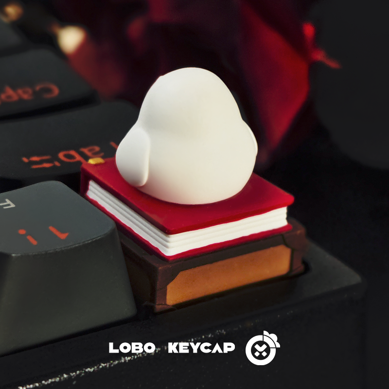 Harry Potter Academy Owl Hedwig Cute Messenger Owl Personalized Resin Mechanical Keyboard Customized Keycaps
