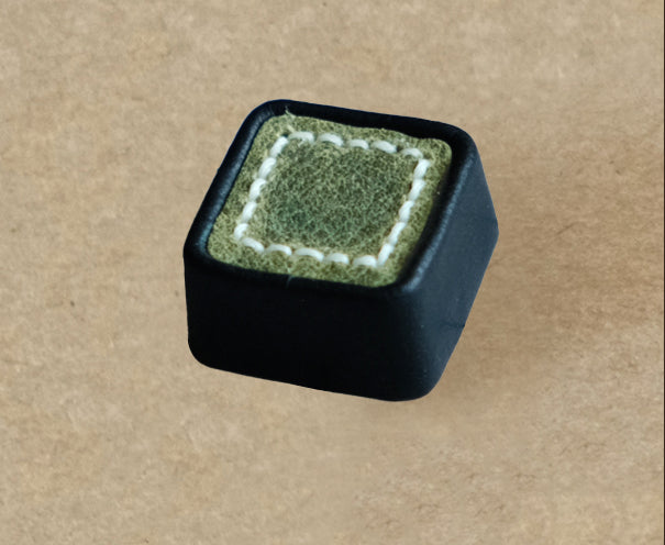 Genuine leather keycaps, personalized handmade retro style mechanical keyboard keycaps, three-dimensional keycaps, creative handmade keycaps