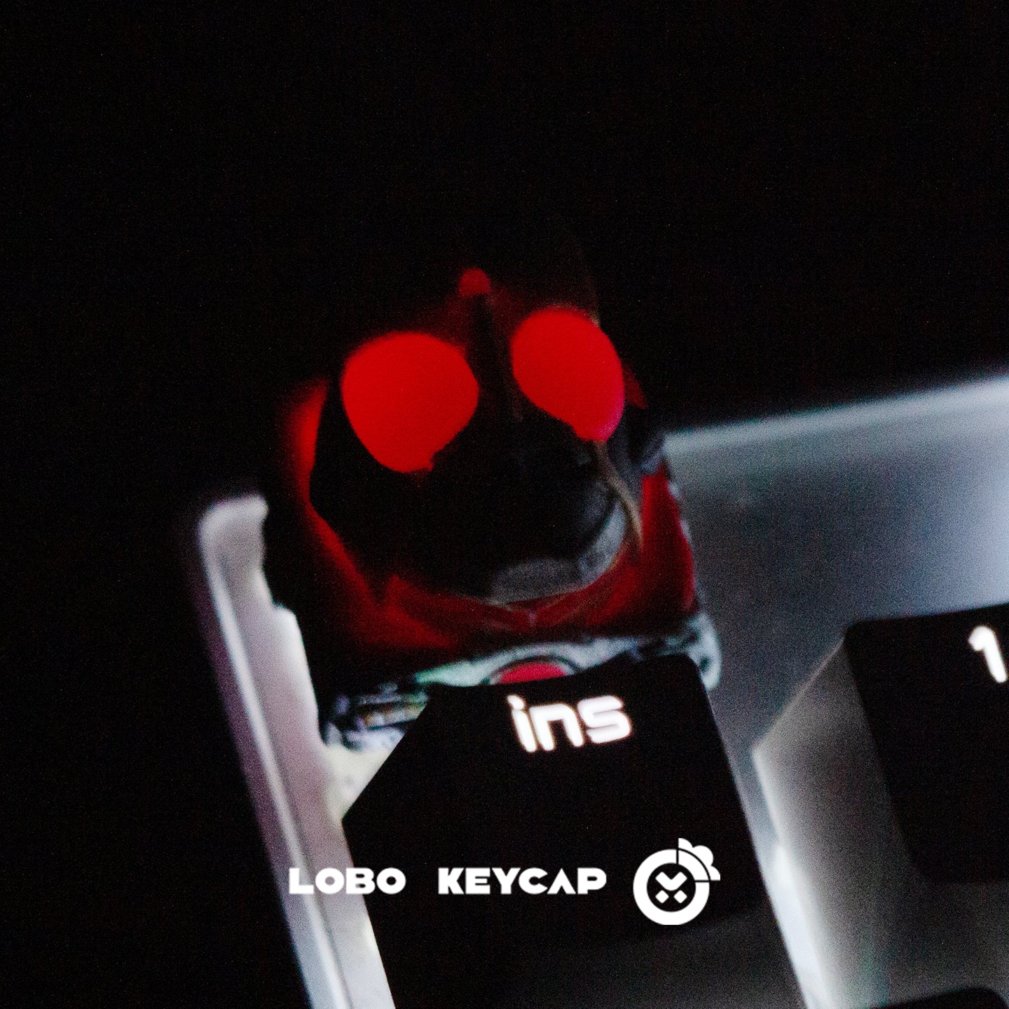 Masquerade Knight Resin Keycap Transparent KAMEN RIDER Personalized Resin anime Mechanical Keyboard Craftsman Keycap