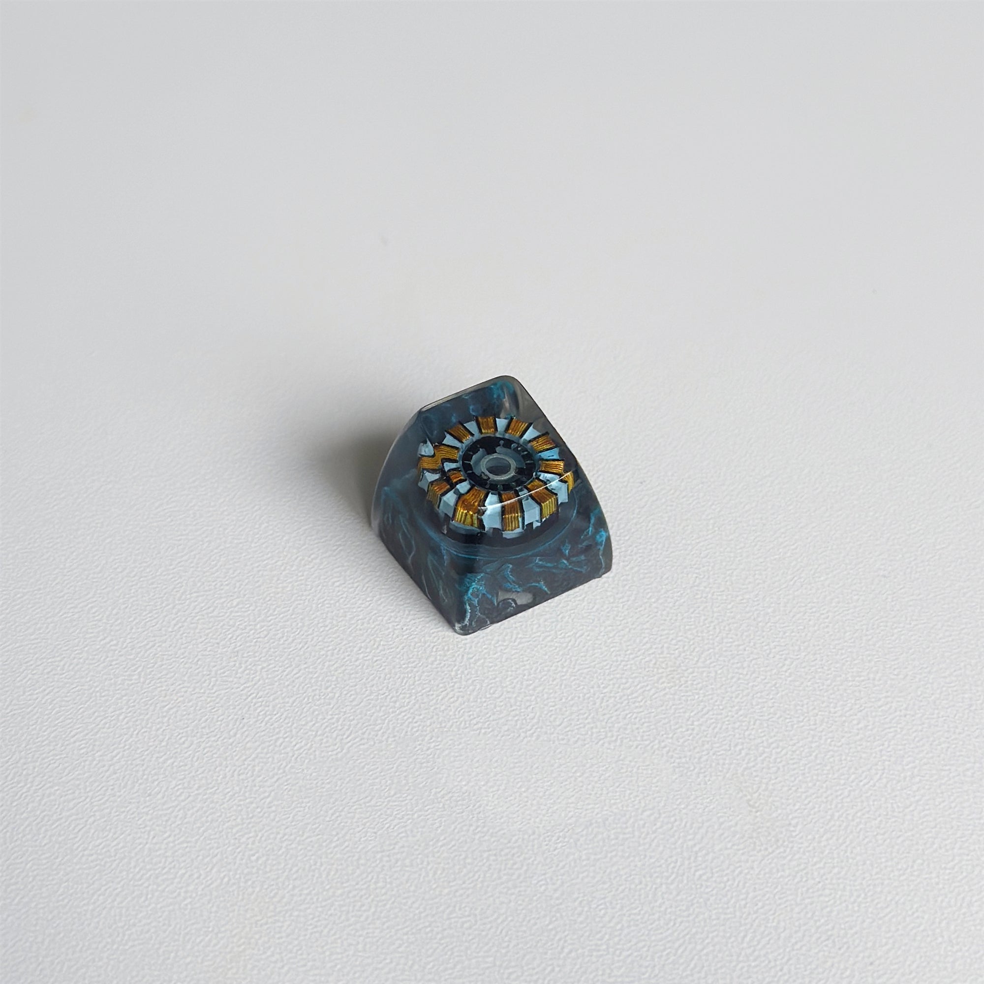 Marvel Iron Man Ark Core Reactor Personalized Keycap Transparent Single Keycap Customization