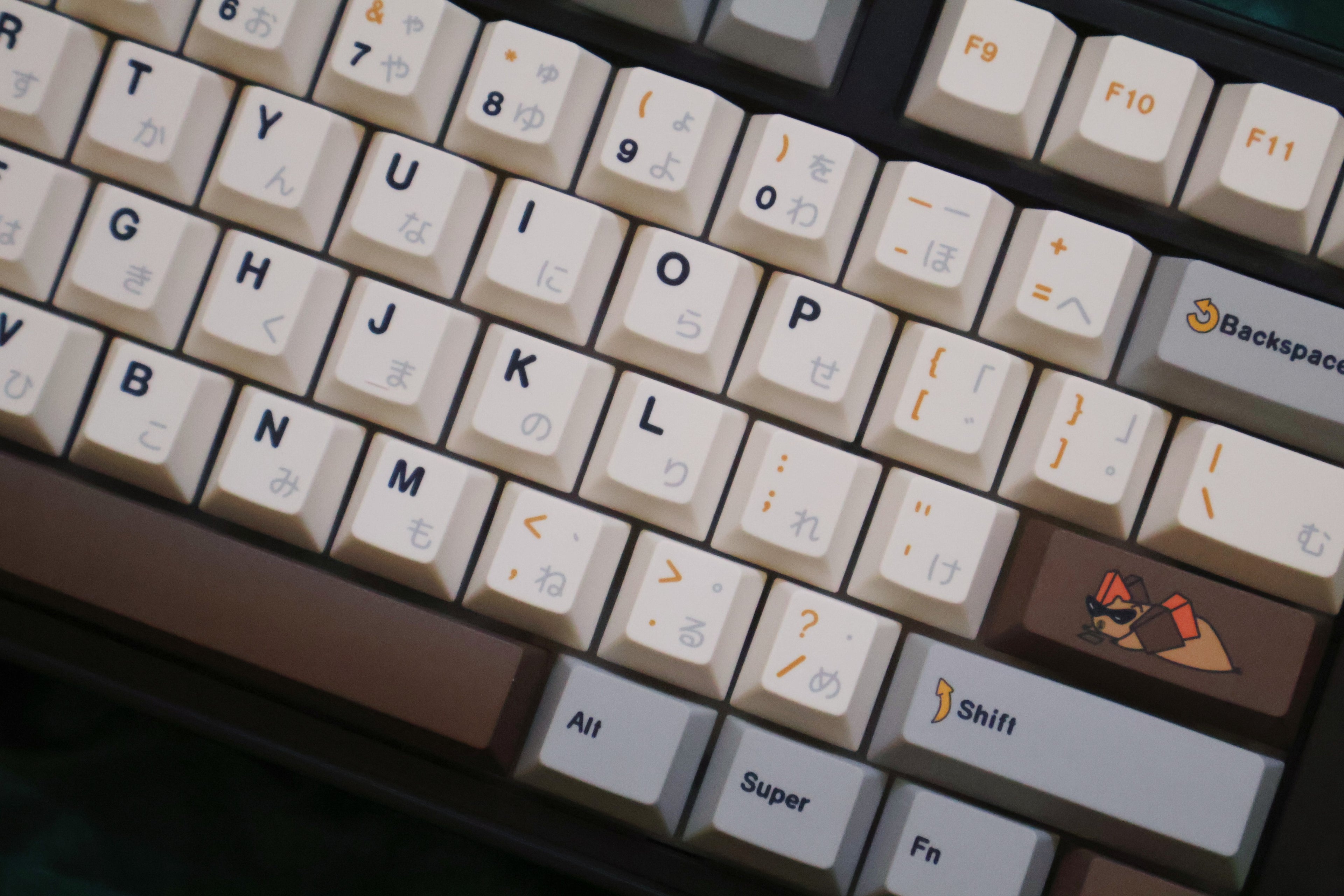 Capybara keycap 140+key complete set PBT original factory five sided heat sublimation customized keyboard personalized keycap set