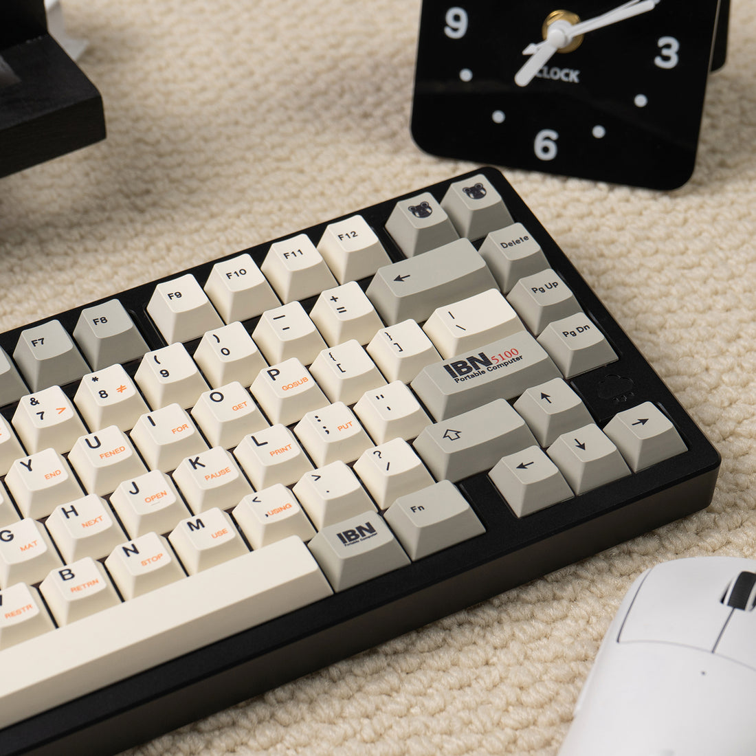 Retro Steins; Gate mechanical keyboard keycaps PBT thermal sublimation customized factory height