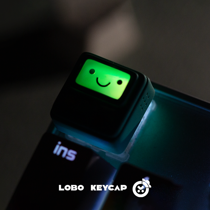 Adventure Time, BMO robot, multi-color resin personalized keycaps, anime and game co branded cultural and creative keycaps