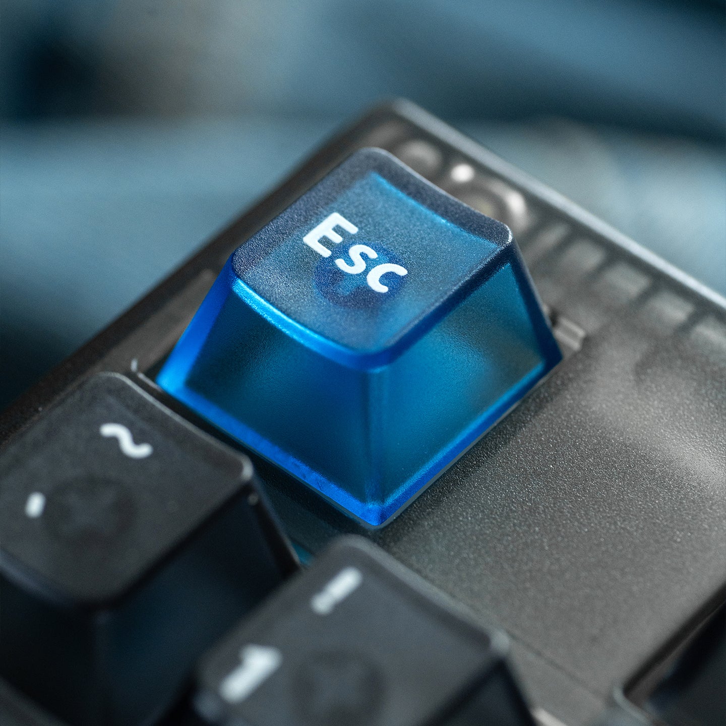 Interstellar themed keycap set, five sided frosted translucent PC keycap personalized customization PBT heat sublimation factory height