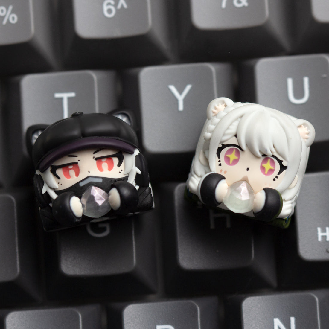 Delta Force,Delta Action,Multi colored Resin Personalized Keycaps, Game Anime Prop Handmade Decorative Keycaps