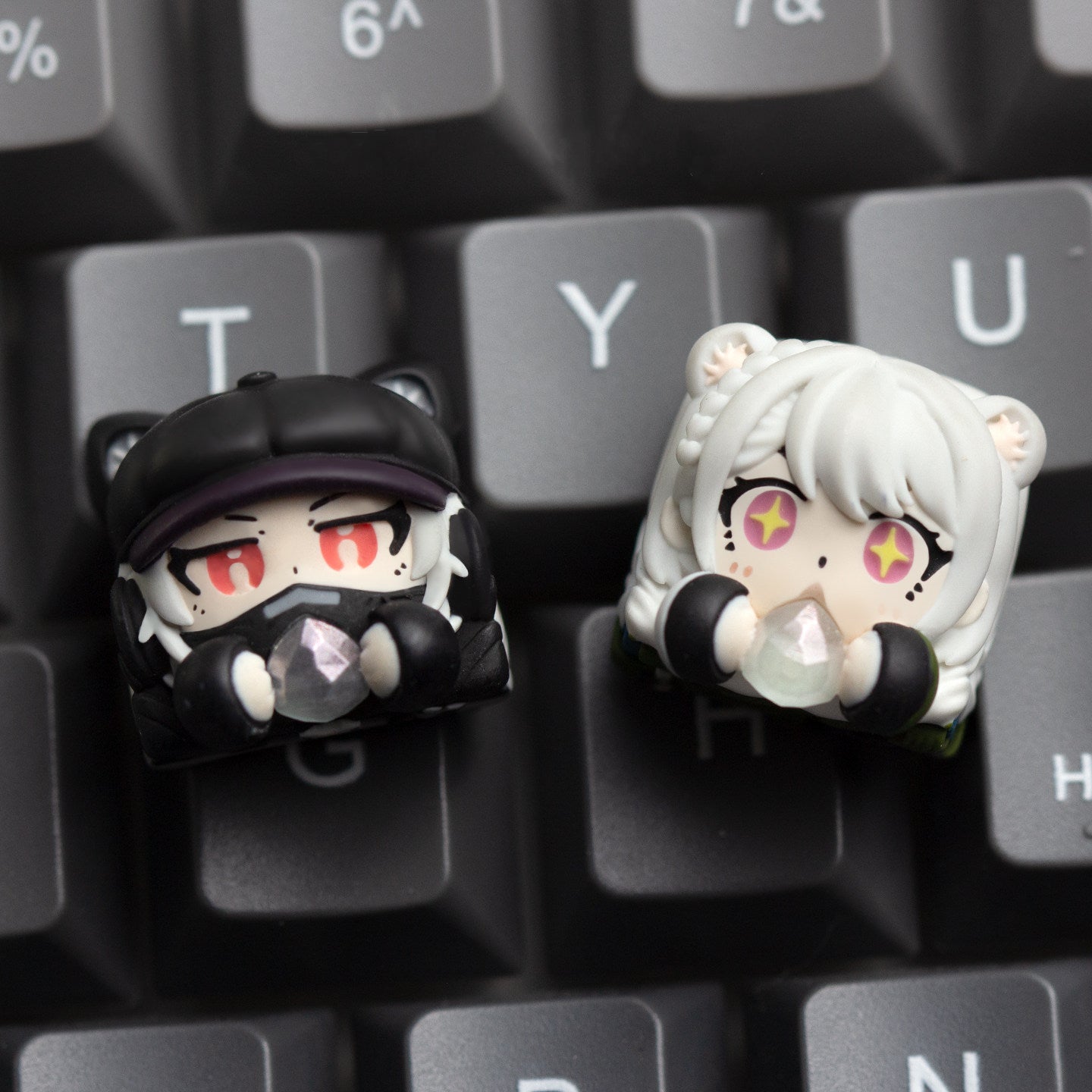 Delta Force,Delta Action,Multi colored Resin Personalized Keycaps, Game Anime Prop Handmade Decorative Keycaps
