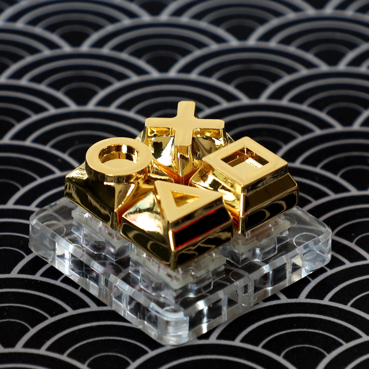 Metal keycaps, game console themed keycaps, mechanical keyboards, personalized keycaps, all metal game console keycaps, decorative keycaps