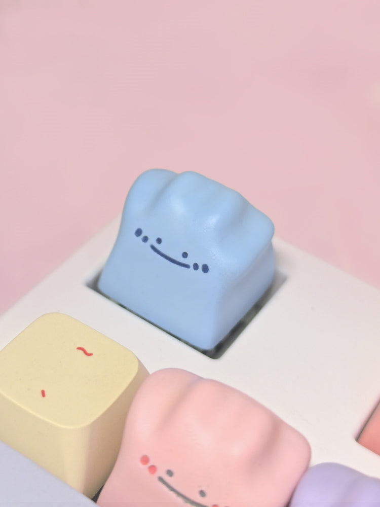 Ditto resin personalized keycaps, artisankeycaps, Anime keycaps, keyboard decorative keycaps