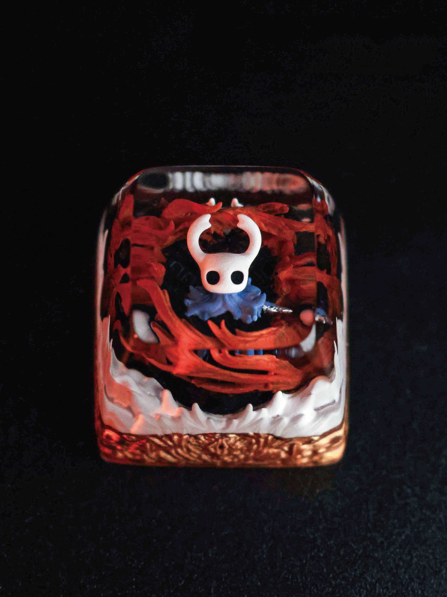 Hollow Knight, Crystal drops of glue personalized keycaps, game art keycaps, decorative keycaps