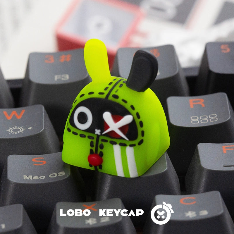 Zenless Zone Zero, The Bangboo series (standing version), resin keycaps, mechanical keyboard decorative keycaps, artisankeycaps.