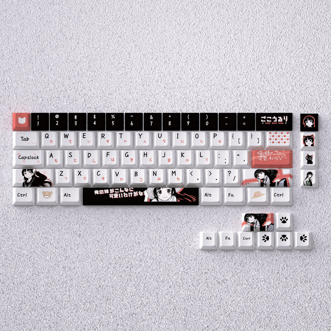 Gokou Ruri keycap anime theme original height pbt material suit personalized keycap