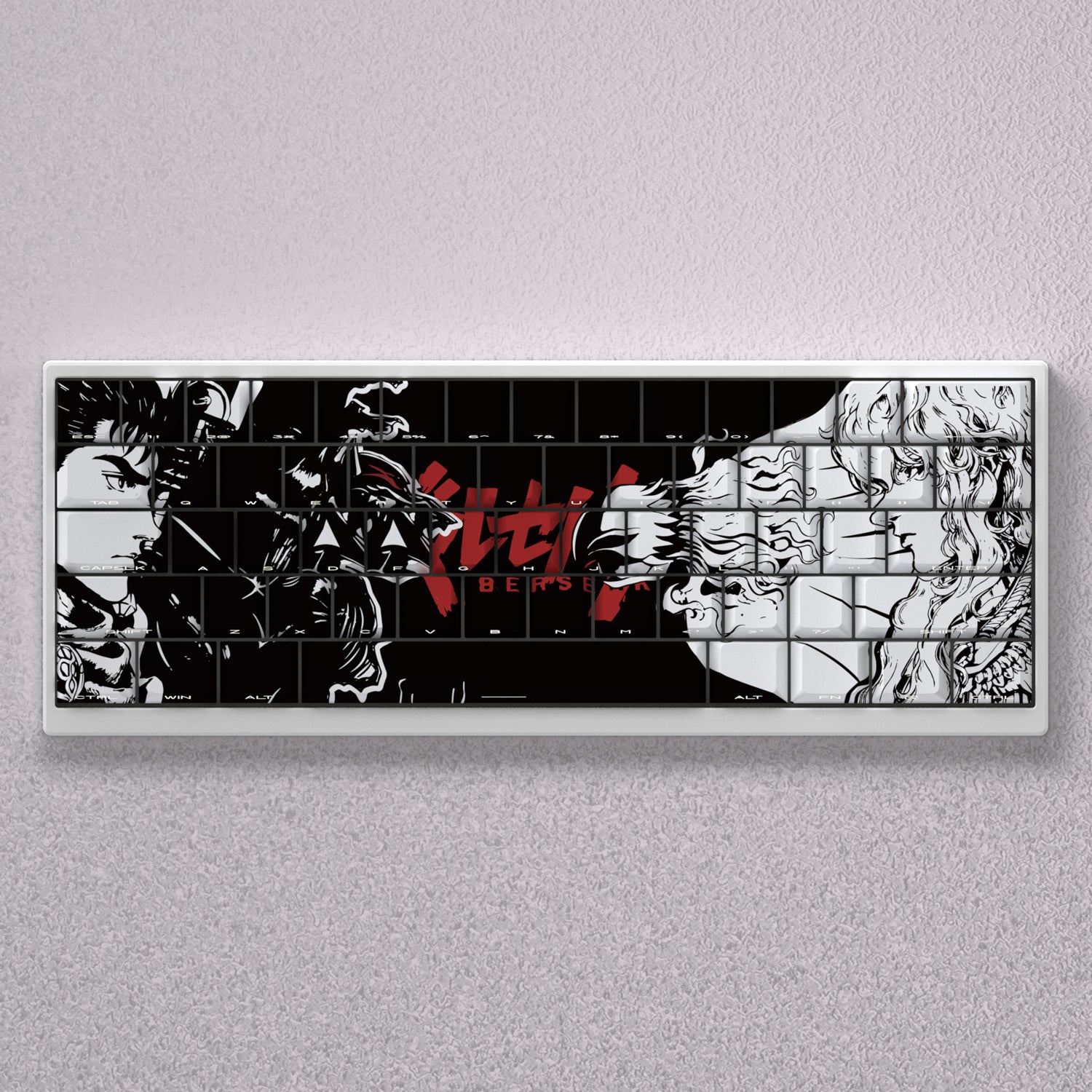 Berserk keycaps anime game theme original factory high pbt material set personalized keycaps