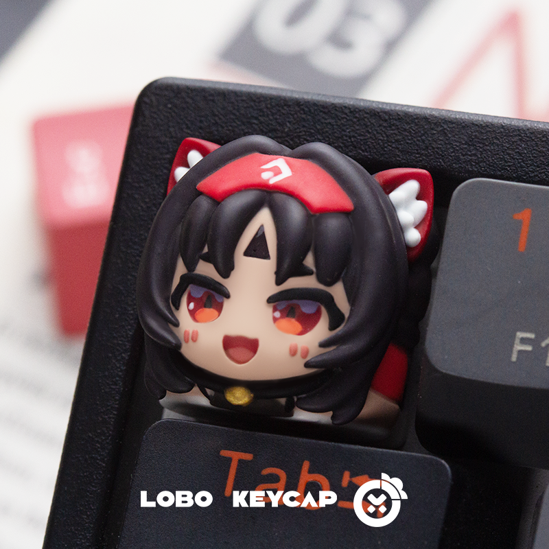 Zenless Zone Zero, Resin personalized keycaps, artisankeycaps, mechanical keyboard decorative keycaps