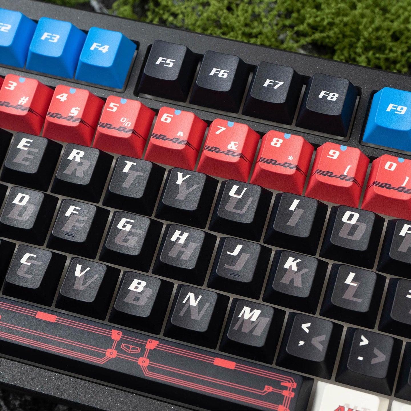 Masked Rider Kabuto mechanical keyboard keycaps anime personality PBT heat sublimation original factory height set keycaps.